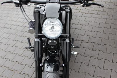 Forkcoverkit "Full-Metal" + Frontfender "Short" Softail Breakout